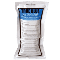 True Blue EZ SoluPak packet for blue lake and pond dye, enhancing water color and clarity while supporting pond bacteria for a balanced aquatic ecosystem.