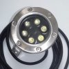 "6-watt LED light for shallow water fountain illumination."