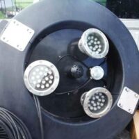 Olympus Fountain Lights 3x18Watt LED for 1.5HP fountain system