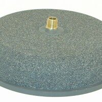 Windmill air diffuser for efficient pond aeration."