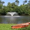 "Kasco VFX4400 1 HP Pond and Lake Fountain with scenic background"